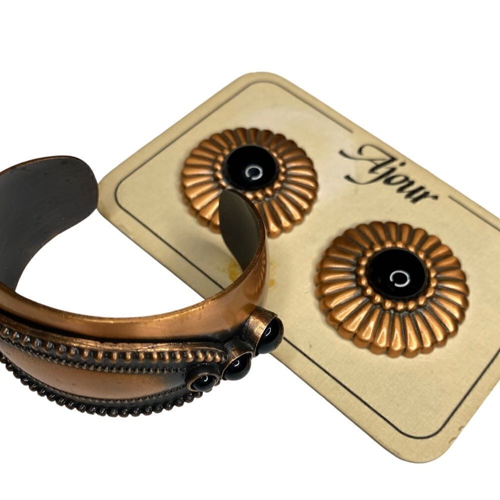 Epic True Vintage 1970s Bohemian Statement Set Cu… - image 5